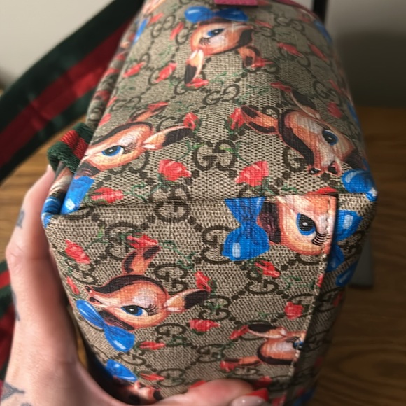 Gucci supreme monogram deer backpack NWB - Picture 6 of 8